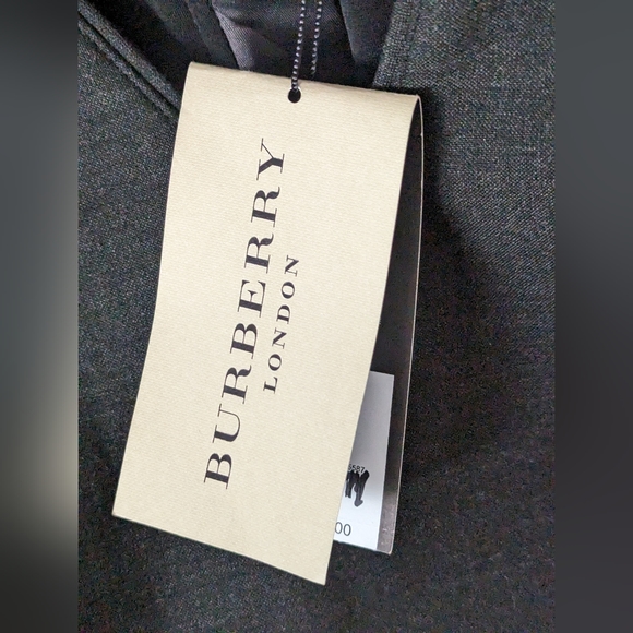 Burberry Grey & Black Short Sleeve Sheath Dress Size 6 us New with tag - Picture 7 of 8